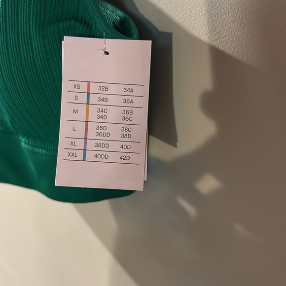 NWT Auden seamless ribbed bralette. - Picture 4 of 5